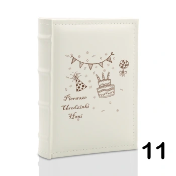 Album na chrzest, wsuwany, 100 zdjęć 13x18, personalizowany, 12 wzorów